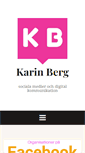 Mobile Screenshot of karinmeberg.se